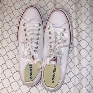 White low top converse!